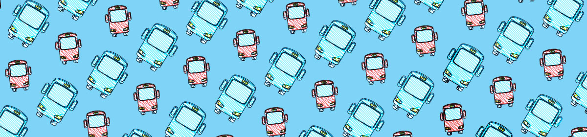 Bus pattern illustration