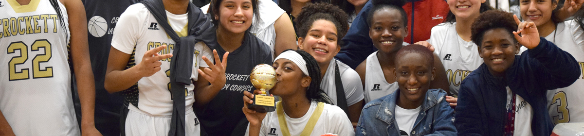 Jordyn Carter posing with her trophy.