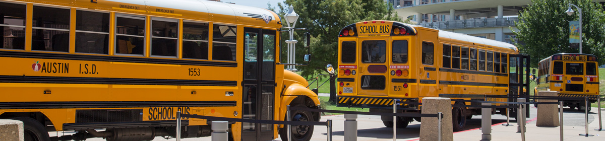 Austin ISD school buses 