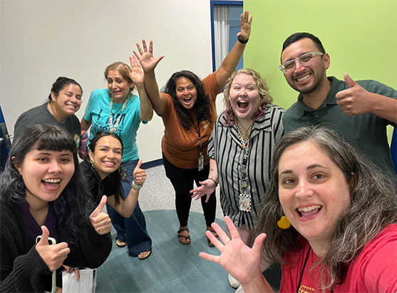 happy teachers