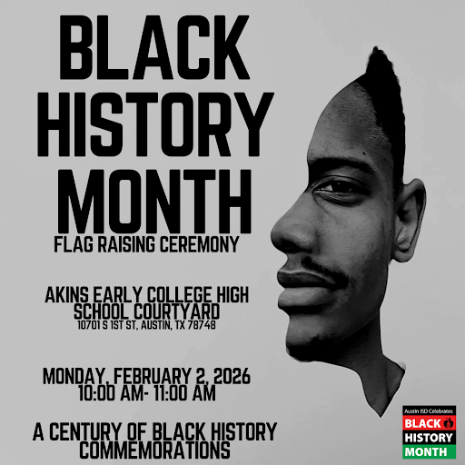 Silhouette of Martin Luther King profile looking towards the left, with a your black man superimposed within of half of the right frontal view of his face..