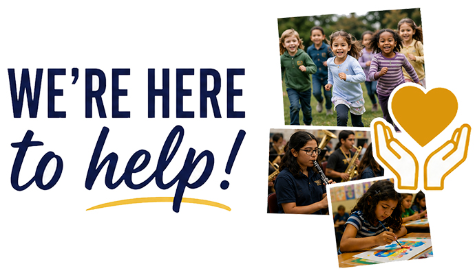 We're Here to Help!