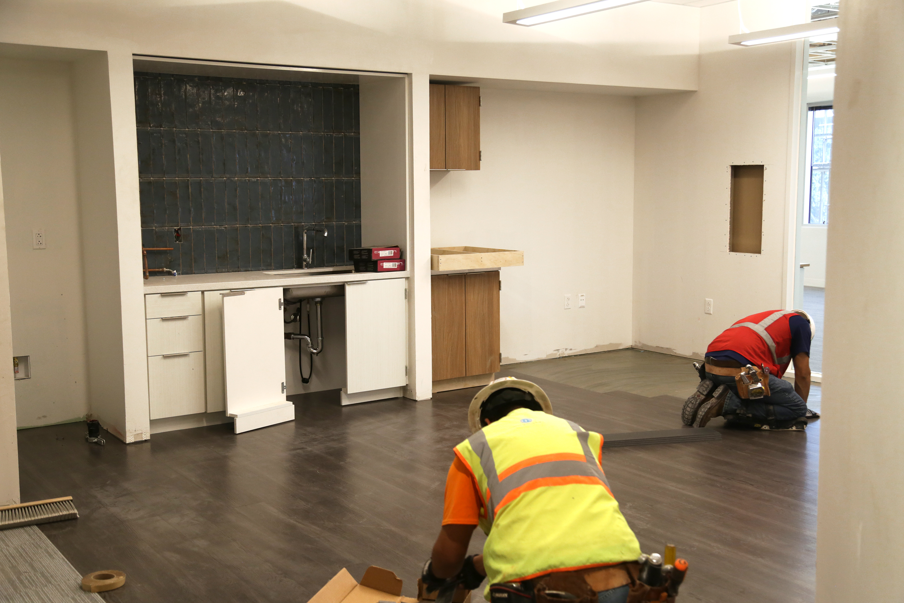 Austin ISD New HQ flooring