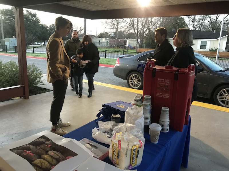 St. Elmo Elementary Spreads Love with Curbside Coffee Austin ISD