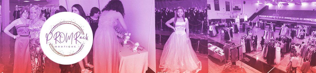 students looking at dresses and selecting jewelry