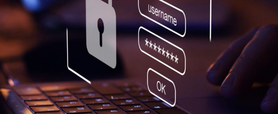 photo of password with a lock and our AISD appital logo