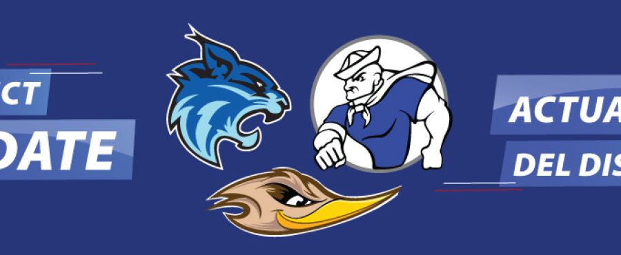An image with all three logos for the middle schools. 