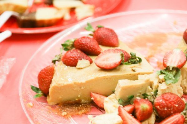 Food at the holiday celebration