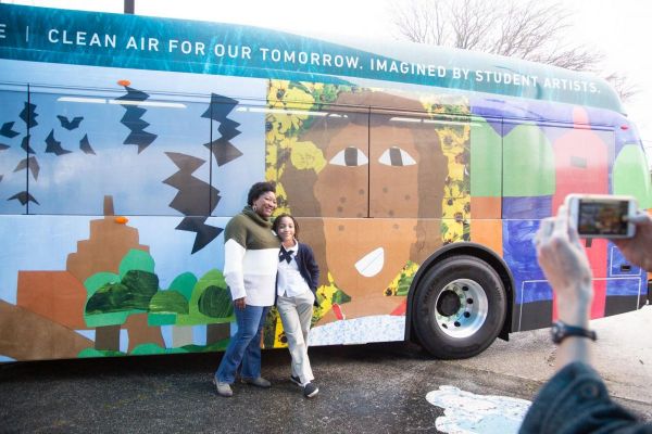 Council woman Natasha Harper Madison with her daughter, Ruby