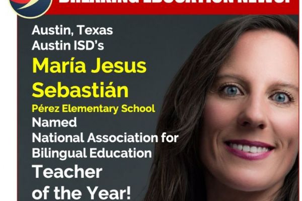 María Jesús Sebastián, Bilingual Education 2020 Teacher of the Year