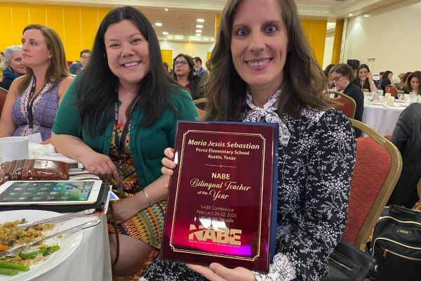 María Jesús Sebastián, Bilingual Education 2020 Teacher of the Year