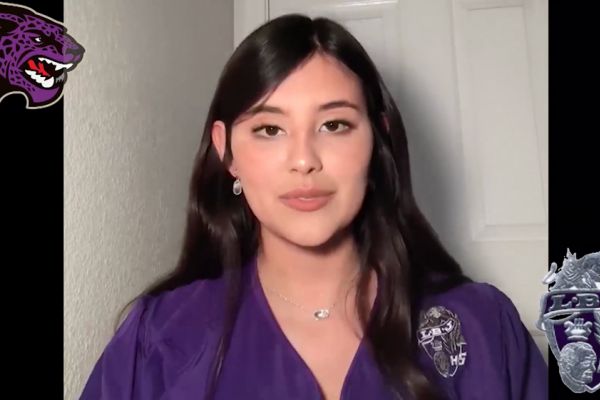 LBJ Student Council President Amaryllis Zamora