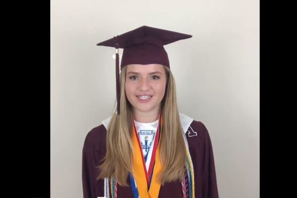 Valedictorian Annabel Merritt 