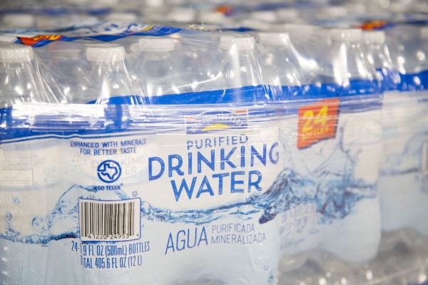 Water donation from H-E-B