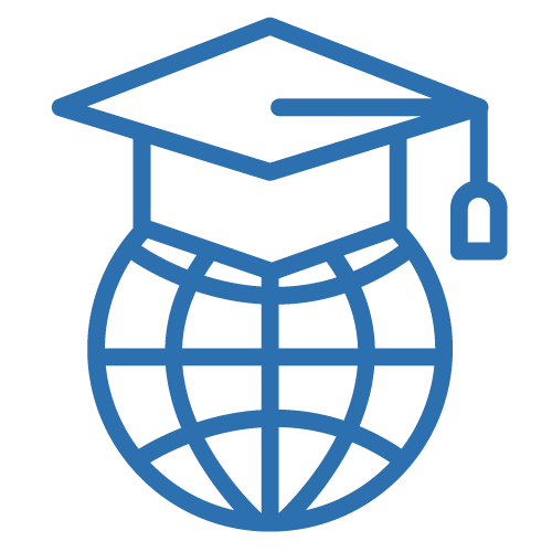 college cap for preparation for the world