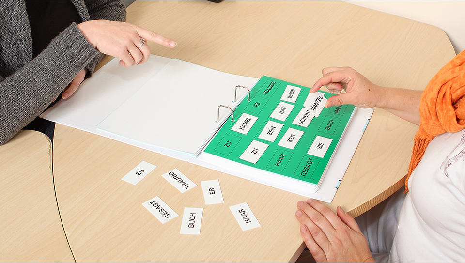 student matching word choices for evaluation process